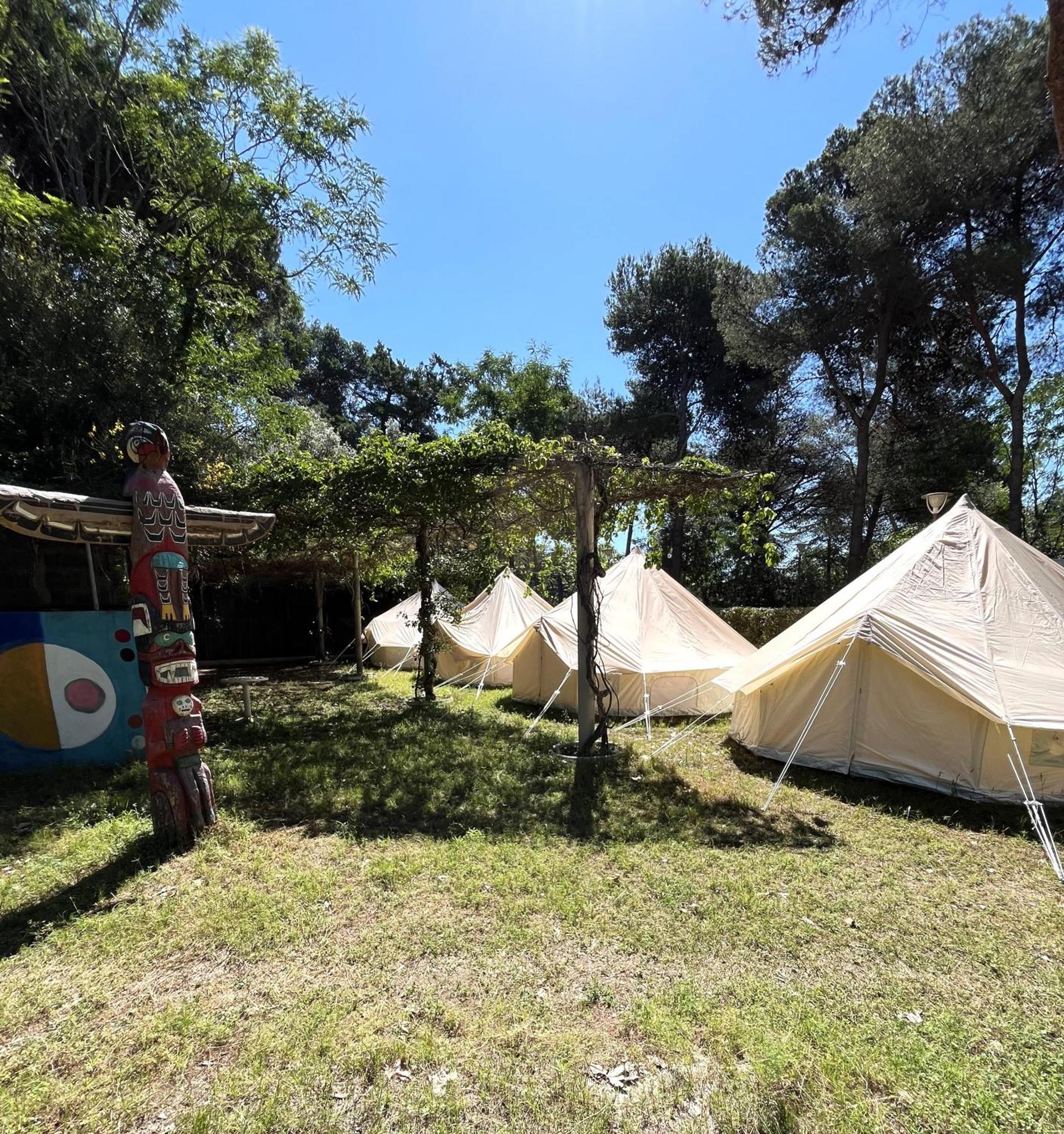Camping Santa Elena Lloret de Mar Esterno foto