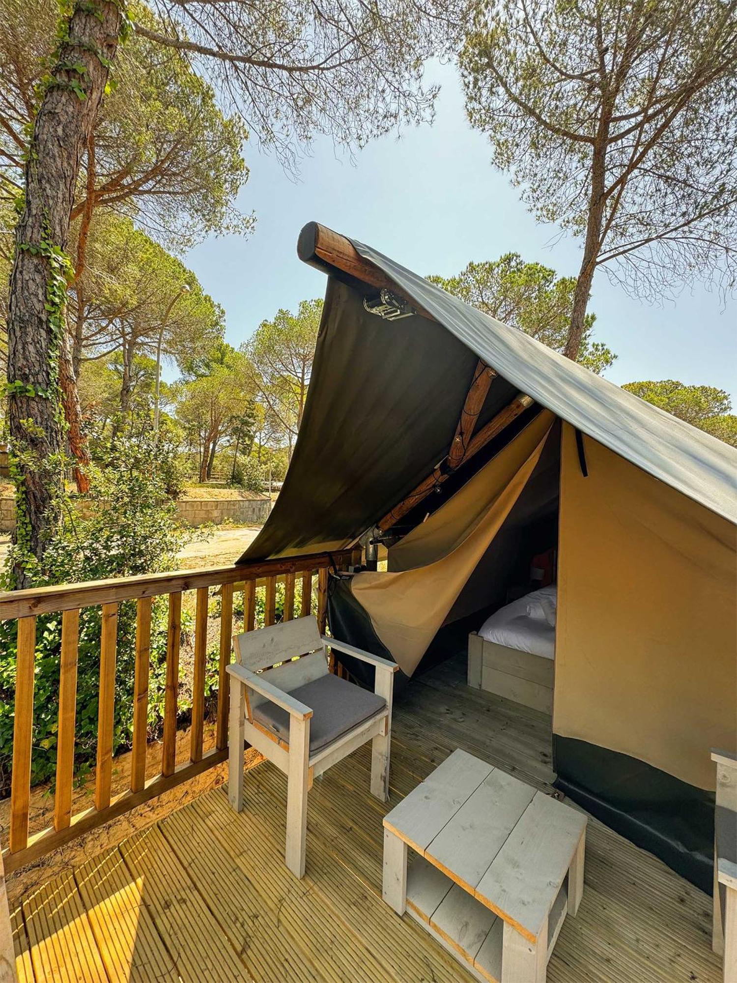Camping Santa Elena Lloret de Mar Esterno foto